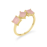 Anillo Marais Cuarzo Rosa