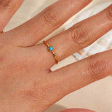 Anillo Turquesa Mini