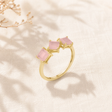 Anillo Marais Cuarzo Rosa
